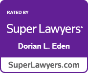 Rated by Super Lawyers, Dorian L. Eden, SuperLawyers.com